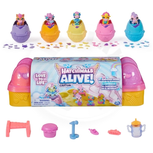 HATCHIMALS LÍHNOUCÍ SE ZVÍŘÁTKA VE VODĚ KARTON
