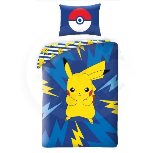 Povlečení - Pokémon Pikachu with Pokeball 140x200, 70x90