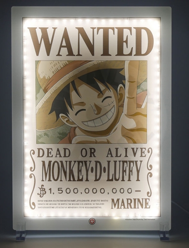 Lampička - One Piece Wanted Monkey D.Luffy