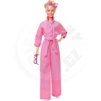 Mattel Barbie: The Movie Sběratelská panenka Margot Robbie jako Barbie v růžové kombinéze (1)