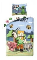 Povlečení - Minecraft Attack 140x200, 70x90