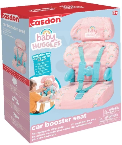 Casdon Dětská autosedačka pro panenky - růžová