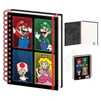 Blok kroužkový A5 - Super Mario