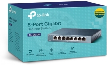 TP-LINK TL-SG108 - 8-Port Gigabit Desktop Switch