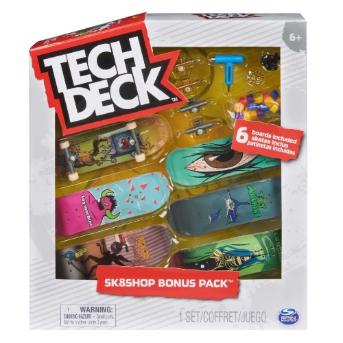 Tech Deck Fingerboard 6Ks S Príslušenstvím Solid_(1)