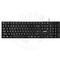 Acer AKW100 - drátová klávesnice CZ-SK layout - černá (PC)
