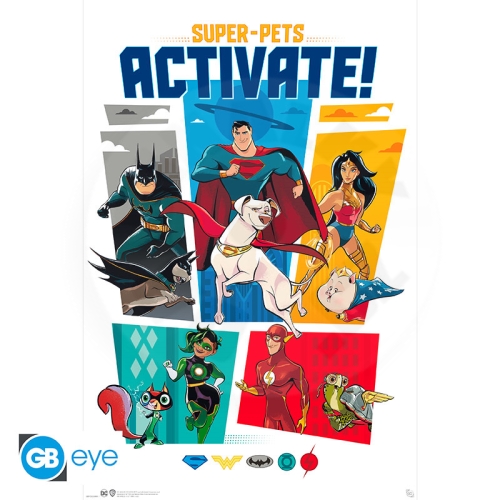 DC COMICS - Poster Maxi 91.5x61 - League of Superpets Activate_(1)