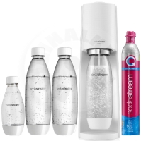 Sodastream Terra Mega pack (výrobník, 3x láhev, CO2) - bílá