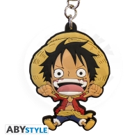 ONE PIECE - Keychain PVC "Luffy SD"