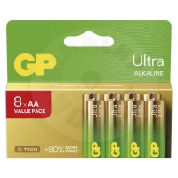 GP - Ultra alkalická, AA, 1.5V - 8ks GP - Ultra alkalická, AA, 1.5V - 8ks