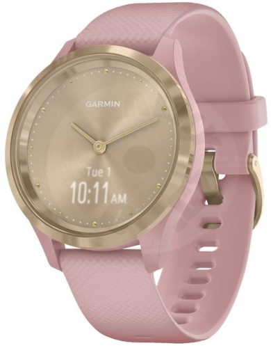 Nefunkční Garmin Vivomove 3S Sport Zlaté s růžovým páskem (sleva viz. popisek)