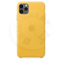Apple iPhone 11 Pro Max kožený kryt - Meyer Lemon