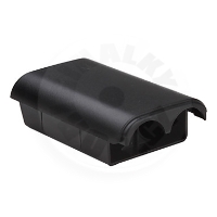 Černý kryt na baterii k Xbox 360 Wireless Controller (X360) (1)