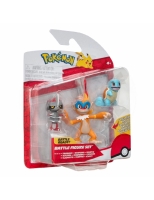 Pokémon sada figurek - Battle 3Pack (Pawniard, Monferno &amp; Squirtle)