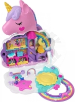 Mattel Polly Pocket Mini - Salón Duhový jednorožec (HKV51)