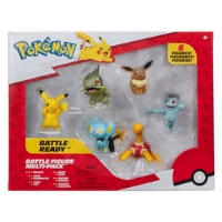 Pokémon - Battle Figure Multi-Pack (Pikachu, Shuckle, Axew, Shinx, Eevee, Machop) Pokémon - Battle Figure Multi-Pack (Pikachu, Shuckle, Axew, Shinx, Eevee, Machop)