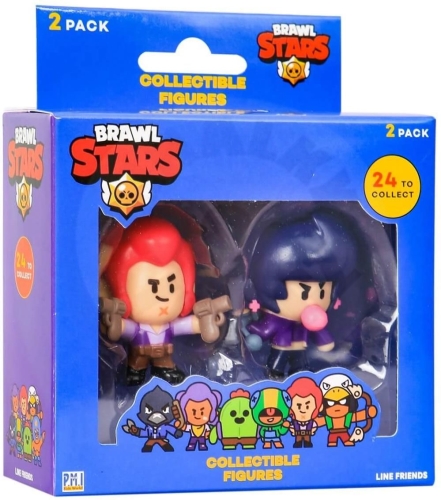 Figurka Brawl Stars 2 pack série 1 - Colt a BIbi