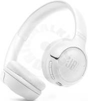 JBL Tune 530BT, bezdrátová náhlavní sluchátka, bílá