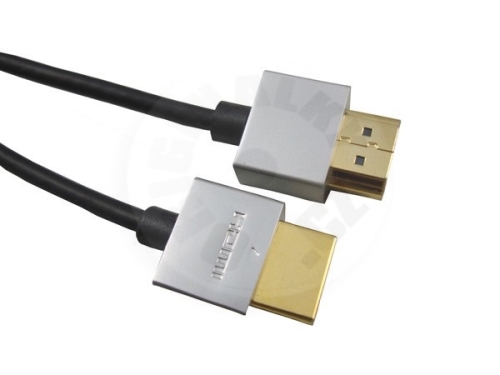 PremiumCord Highspeed + Ethernet HDMI kabel 1,5m, M/M, slim