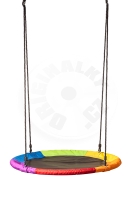 Woody Houpací kruh  (průměr 100cm), duhový