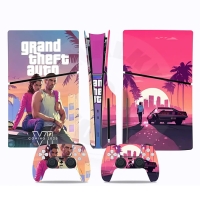 Polep na konzoli - PS5 SLIM diskovou verzi - Grand Theft Auto VI (PS5)