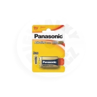 PANASONIC Alkalické baterie Alcaline Power 9V (Blistr 1ks) PANASONIC Alkalické baterie Alcaline Power 9V (Blistr 1ks)