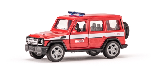 SIKU Super - česká verze - hasiči Mercedes AMG G65_(1)