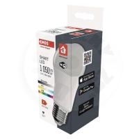 EMOS LED žárovka GoSmart A60 / E27 / 11 W (75 W) / stmívatelná / RGB / WiFi