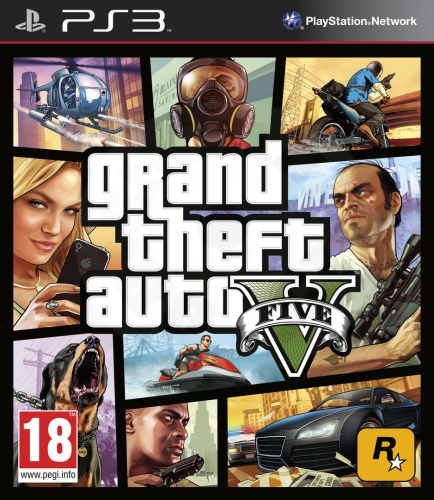 Grand Theft Auto V (PS3) použité (38701)