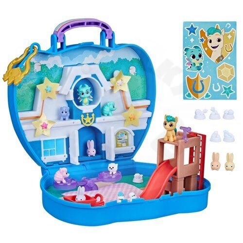 Hasbro My Little Pony Miniworld Hrací sada v kufříku - Hřiště (1)