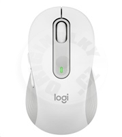 Logitech M650 - Bezdrátová kancelářská myš - bílá