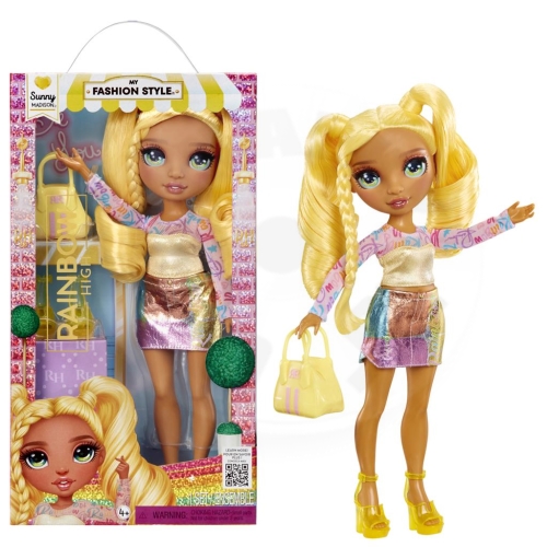 Rainbow High Fashion Style panenka - Sunny