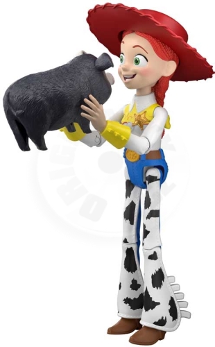 Mattel - Pixar Toy Story, Jessie 30cm  a prasátko JImmymluvící