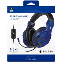 BigBen Stereo Headset V3 (PS4/PS5) - modrá