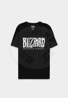 Difuzed Overwatch  Blizzard Logo  Men's Short Sleeved Tshirt  L