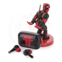 Cable Guy with Wireless Headphones - Deadpool Mini 10 cm Cable Guy with Wireless Headphones - Deadpool Mini 10 cm