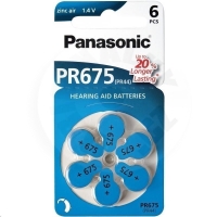 PANASONIC Zinkovzduchová baterie AA 1,2V (Blistr 6ks) PANASONIC Zinkovzduchová baterie AA 1,2V (Blistr 6ks)