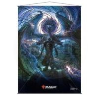 Magic: The Gathering Stained Glass Wall Scroll - Nicol Bolas