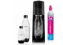 Sodastream Terra Mega pack (výrobník, 3x láhev, CO2) - černá