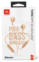 Nefunkční JBL Tune 215BT - zlatá (sleva viz. popisek)