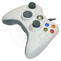 Microsoft Xbox 360 Wired Controller White (PC/X360) použité