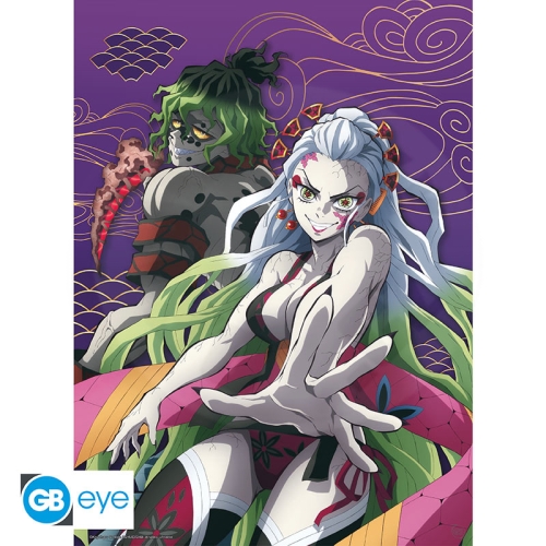 DEMON SLAYER - Poster Chibi 52x38 - Daki & Gyutaro_(1)