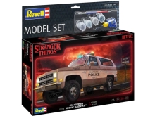 Revell Model Kit - Stranger Things - Jim Hoppers Chevrolet K5 Blazer 1:25 - 19 cm Revell Model Kit - Stranger Things - Jim Hoppers Chevrolet K5 Blazer 1:25 - 19 cm
