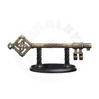 Weta The Lord of the Rings Trilogy - Key to Bag End Prop replika, měřítko 1:1 - 16 cm Weta The Lord of the Rings Trilogy - Key to Bag End Prop replika, měřítko 1:1 - 16 cm