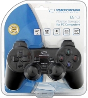 Esperanza Warrior Gamepad - černá (PC) (38663)