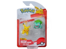 Pokémon Figurky - Battle Figure Pack (Pikachu &amp; Bulbasaur)