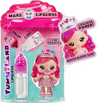 Yummiland Malá panenka s leskem na rty - Bianca Bubblegum