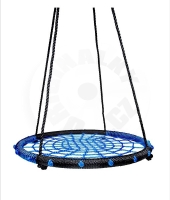 Houpací kruh modrý 80 cm provazová výplň (2)