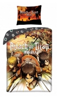 Halantex Povlečení - Attack On Titan (AOT-6546BL) 140x200, 70x90