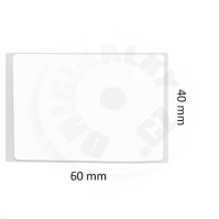 Niimbot štítky R 40x60mm 125ks White pro B21, B21S, B3S, B1 (1)